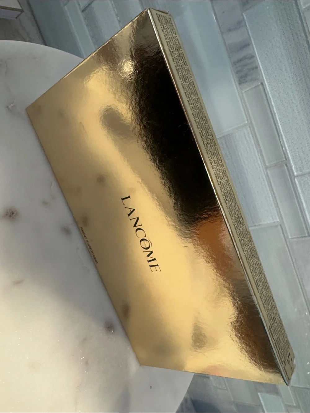Lancôme Warm Neutral Eyeshadow & Glow Palette - Brown, Gold, Peach, Taupe